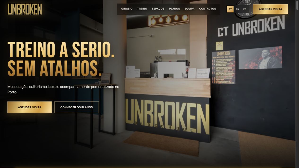 Captura del proyecto CT Unbroken
